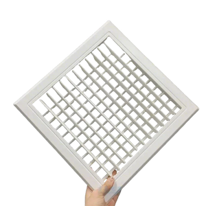 Couvercle de <span class=keywords><strong>grille</strong></span> d'aération en plastique ABS de qualité supérieure forme carrée pour système HAVC arrête la nidification des oiseaux pour les évents de séchage <span class=keywords><strong>Ventilation</strong></span> de la salle de bain - Product Image 2