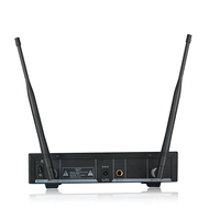 VM200 UHF Double 2 canaux Microphone sans fil Dynacord Transmission longue distance Système sans fil Micro pour performance scénique