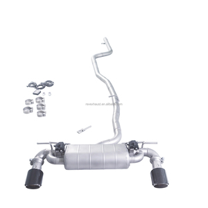 REV/ para <span class=keywords><strong>BMW</strong></span> 116i <span class=keywords><strong>118i</strong></span> 120i 1.5T F20 B38 2013-2019, Tubo de Escape de Alto Rendimiento Valvetronic 304SUS Catback - Product Image 1
