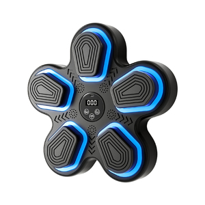Entraîneur de boxe intelligent portable à suspendre au mur avec lumière LED bleue, cible de frappe pour l'entraînement en intérieur et la réduction du stress - Product Image 2