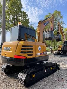 Excavatrice Sany60C d'occasion en excellent état de Chine Excavatrice hydraulique sur chenilles Sany60 en bon état Petite pelle de 6 tonnes - Product Image 4