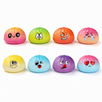 Jouets Squishy Mini-Baguettes en PU Souple à Remontée Lente en Forme d'Aliments, Jouets Anti-Stress à Presser avec Boîte de Présentation pour la Vente au Détail