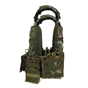 سترة تكتيكية حاملة للوحة من نسيج أكسفورد ستوردي ، تدريب رخوة ، مقاومة للماء CP Camo سترة تكتيكية - Product Image 2