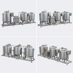 Línea de Producción de Yogur Automática para Granjas Lecheras Ace Unit con Bomba de Motor, Sistema de Procesamiento de Leche de Acero Inoxidable de 100L-5000L - Product Image 4