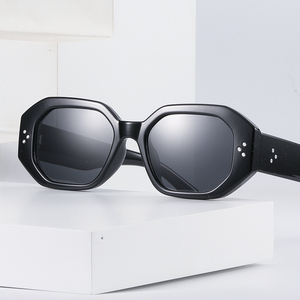 Lunettes de soleil polarisées blanches vintage faites à la <span class=keywords><strong>main</strong></span>, mode unisexe, style rétro, logo personnalisé, lunettes de soleil polarisées pour hommes et femmes - Product Image 1