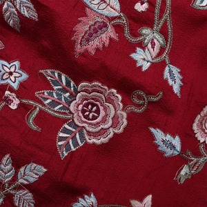 Tissu brodé malté, tissu fantaisie personnalisé, tissu en filet, tissu organza pour vêtements de mode, vente en gros, exportation, approvisionnement mondial - Product Image 4