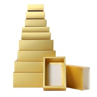 Boîte à macarons créative en carton blanc bronzant transparent pour emballage de biscuits au chocolat Stock rigide de qualité alimentaire gratuit