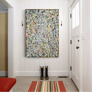 Pintura Moderna en Lienzo, Obra de Arte Mundialmente Famosa, Decoración de Pared <span class=keywords><strong>para</strong></span> Sala de Estar <span class=keywords><strong>y</strong></span> <span class=keywords><strong>Comedor</strong></span>, Impresión en Lienzo Grande - Product Image 6