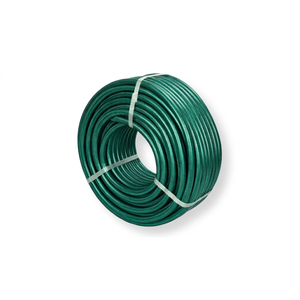 Tuyau d'arrosage de jardin vert premium 1/2 pouce, 50 pieds, extra long, en fibre renforcée, technologie anti-moisissure, empêche les plis et les taches, usage agricole - Product Image 1