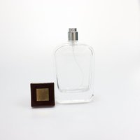 Bouteille diffuseur en verre transparent de haute qualité, sérigraphie personnalisée, couleur et taille sur mesure, OEM/ODM disponible pour diffuseur à bâtonnets d'aromathérapie