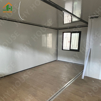 Maisons de bureau préfabriquées de luxe modernes et modulaires de 20 pieds en panneaux sandwich EPS extensibles de haute qualité à vendre