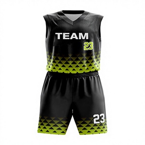 Uniforme de Baloncesto Personalizado a Bajo Precio, Calidad Premium, Sublimación Completa, Transpirable, de Secado Rápido, Ropa Deportiva Unisex, Camiseta, Chaleco y Pantalones Cortos - Product Image 1