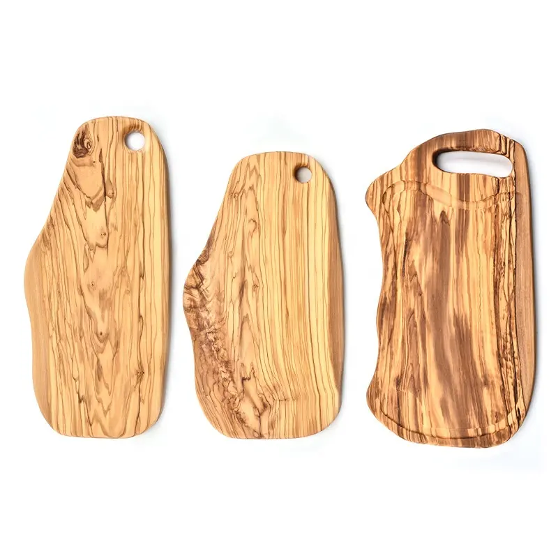 Factory Direct Wholesale New Design Wooden Kitchen Accessories Olive Wood Cutting Board