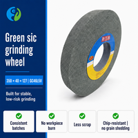 Fournisseur de meules en céramique GC46 60 |   Disque en carbure de silicium vert 350x40x127mm |   Meuleuse de surface en carbure de tungstène |   OEM ODM
