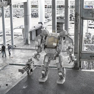 Funbuild A0200 ED209 <span class=keywords><strong>RoboCop</strong></span> Modèle à l'échelle <span class=keywords><strong>1</strong></span>:8 Jouet de construction en blocs avec 269 pièces Ensemble de construction en plastique - Product Image 3