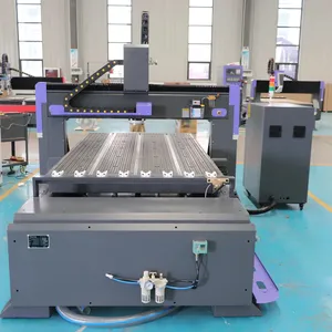 Atc Wood CNC Wooden Panel Processing Linear Type Auto Tool Change CNC Router 1325 9kw Spindle Woodworking Furniture Making