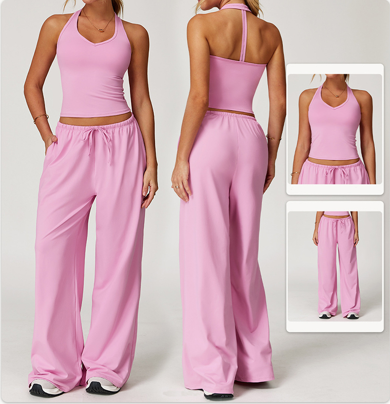 Wholesale Fitness 2 Piece Women Gym Yoga Wear Set Workout Long Sleeve Sports Suit Hoodie Yoga Set