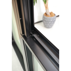 サッシ窓,住宅用ビンテージグリルデザイン二重ガラス開き窓フェイクシングル二重ハング - Product Image 5