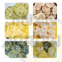 Línea de Producción de Palomitas de Maíz, Máquina Extrusora de Palomitas, Maquinaria para Snacks, Máquina para Hacer Pastel de Arroz Coreano