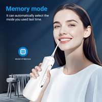 Hydropulseur Portable Sans Fil Puissant Rechargeable Étanche IPX7 pour Soin et Nettoyage Dentaire