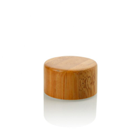 Bouchon en bois de bambou 40033 400/33 400/28 40028 GPI à visser pour bouteilles d'eau, de gin, de vodka, de tequila et de spiritueux