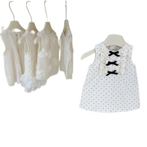 Child Star Circle Girls Sleeveless Polka Dot Dress Breathable Summer Fashion Dress - Product Image 5