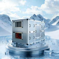Sistema de Unidad de Tratamiento de Aire Modular (UTA) con Marco de Perfil de Aluminio y Serpentín de Refrigeración DX para un Diseño de Proyecto Flexible