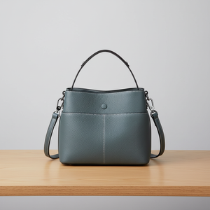 Bolso de Hombro Vintage para Mujer con Dos Correas y Cierre de Cremallera, Bolso de Mano Portátil y Moderno para Viaje - Product Image 3