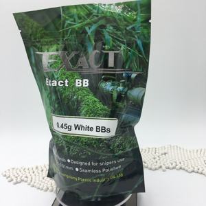 Venta caliente 6mm White Heavy <span class=keywords><strong>BB</strong></span> Pellets 0,45g BBs normales para juegos de juguete - Product Image 4