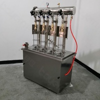 Machine de remplissage de boissons gazeuses et d'eau pétillante pour canettes métalliques à anneau de tirage, machine de remplissage de liquides mélangés