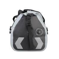 SINOTOP 45L Sac de moto en bâche PVC personnalisé, imperméable, pour le tourisme, sacs de sport de plein air, sac de voyage pour moto, sac de queue