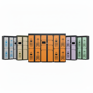 Casillero de Equipaje Electrónico Inteligente de Metal para Estaciones de Tren y Centros de Metro con Reconocimiento Facial y Acceso por QR - Product Image 3