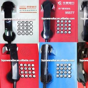 Récepteur téléphonique public <span class=keywords><strong>fixe</strong></span> universel noir rétro Casque téléphonique filaire - Product Image 5