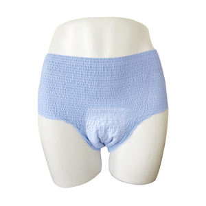 Pantalon menstruel noir pour femmes Couche hygiénique jetable non tissée - Product Image 4