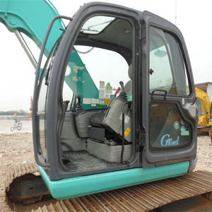 Excavadora de cadenas Kobelco SK70SR usada de 7 toneladas con larga vida útil, miniexcavadora SK75 en stock para la venta - Product Image 4