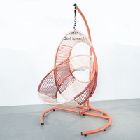 Ensemble de jardin en rotin extérieur ou intérieur balançoires de patio chaise oeuf chaise suspendue