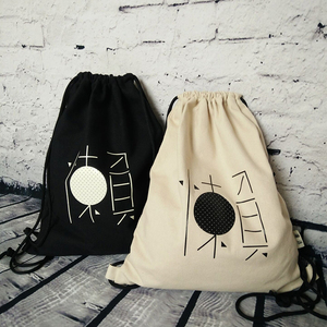 <strong>Drawstring</strong> Backpack <strong>Bag</strong> Best Selling Cotton <strong>Waterproof</strong> Unisex Pp <strong>Bags</strong> Packing 100% Cotton Canvas 1-7 Days 35*41*58cm - Product Image 6