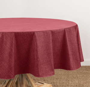 Tovaglia Ovale in Vinile 52x70 Pollici, Impermeabile e Antimacchia, con Retro in Flanella <span class=keywords><strong>per</strong></span> Uso Quotidiano in Cucina - Product Image 6