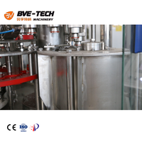Machine de remplissage d'eau pure en bouteille plastique BVE, haute vitesse 12000-14000BPH, système de remplissage automatique de boissons de haute précision