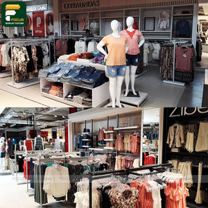 Étagère de présentation de vêtements de luxe, comptoir de vêtements, vitrine de vêtements, armoire en verre, mobilier commercial - Product Image 6