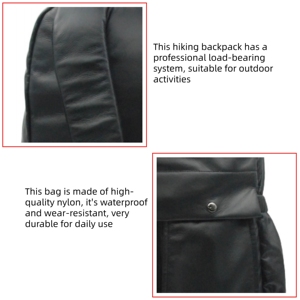 กระเป๋าเป้สะพายหลังกันน้ำสไตล์เกาหลีสำหรับแล็ปท็อปขนาด 15.6 นิ้ว <span class=keywords><strong>SBOX</strong></span> ผลิตจากไนลอนทนทาน ดีไซน์สำหรับทุกเพศ พร้อมช่องซิปขนาดใหญ่และดีไซน์ทันสมัย - Product Image 4