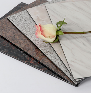 للبيع بالجملة لوحة أرضية جدارية من حجر الرخام والألومنيوم قرص العسل - Product Image 4