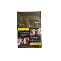 Pochette à tabac Amber Leaf 50g personnalisée à bas prix, en plastique, pour tabac à rouler à la main