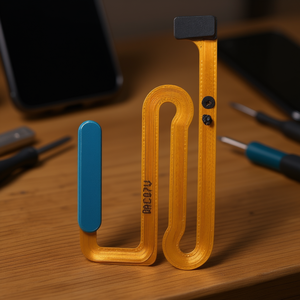 Cable flexible para Samsung Galaxy A12 con sensor de huellas dactilares, azul, pieza de repuesto, diseño de barra - Product Image 3