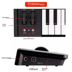 Teclado MIDI Portátil de Metal KORG MICROKEY2 de 25, 37, 49 y 61 Teclas - Product Image 6