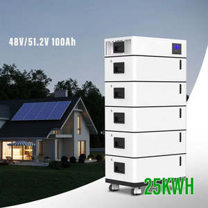 ชุดแบตเตอรี่ลิเธียมแบบโมดูลาร์ขนาด 25 กิโลวัตต์ชั่วโมง ขยายได้ 48V 52V 500AH พร้อมระบบ MPPT BMS สำหรับเก็บพลังงานในบ้าน รุ่น NEHC0010 25k - Product Image 4