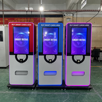 Distributeur automatique de cartes à collectionner IP mobile 24h/24 avec SDK, écran tactile 32 pouces, surveillance à distance, prend en charge le paiement sans espèces, boîte mystère