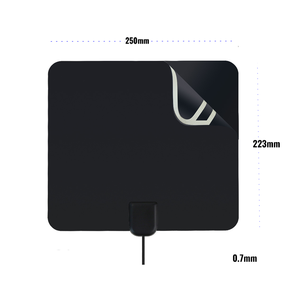 Antenne <span class=keywords><strong>TV</strong></span> numérique intérieure ultra-mince 1080P 4K avec amplificateur de signal <span class=keywords><strong>pour</strong></span> maison, camping-car et <span class=keywords><strong>caravane</strong></span> - Product Image 3