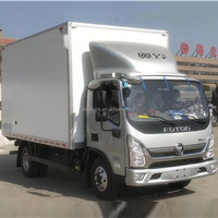 Camión de Carga Ligero Foton Aumark E 4x2, Camioneta Cerrada, Camión de Carga con Volante a la Izquierda/Derecha, Vehículo Comercial de Reparto para Transporte de Mercancías en Almacenes Urbanos