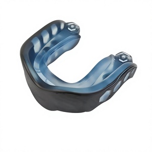 Protège-dents de boxe en silicone moulable personnalisé avec fonction anti-ronflement, design réglable, ajustement universel - Product Image 1